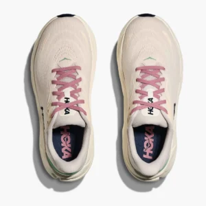 Hoka Bondi 8 Rose Cream Shoes