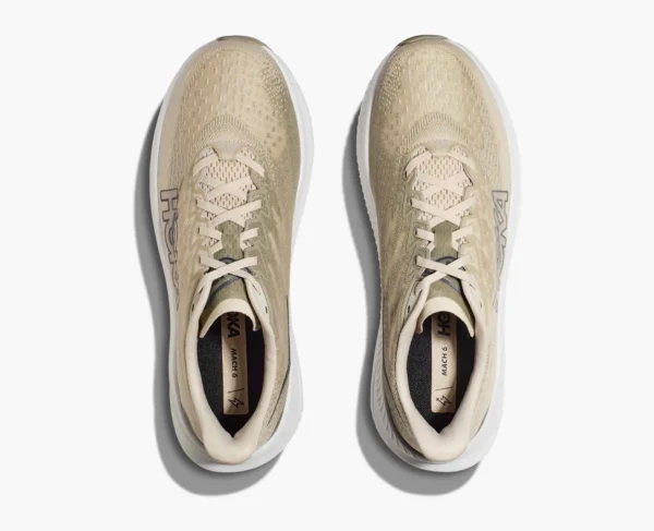 Hoka Mach 6 Oat Milk Men Shoes