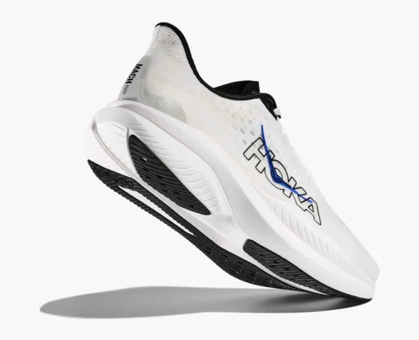 Hoka Mach 6 Running White Shoes