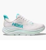 Hoka Woman Clifton 10 Running White Shoes