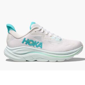 Hoka Woman Clifton 10 Running White Shoes