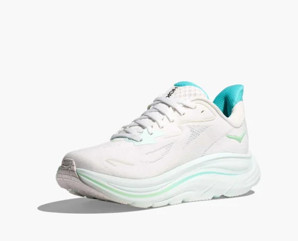 Hoka Woman Clifton 10 Running White Shoes